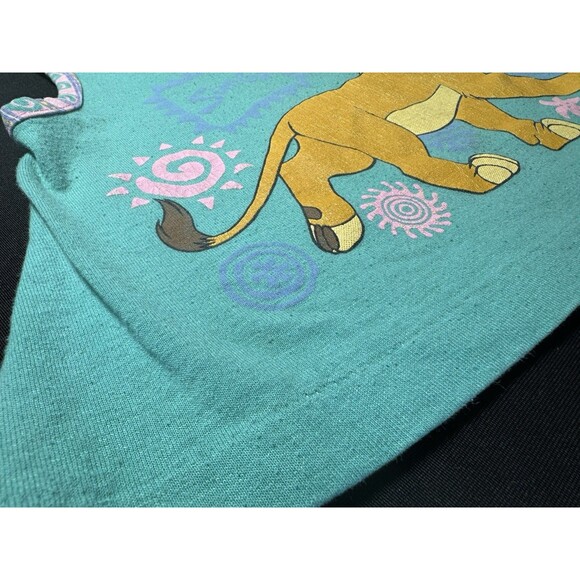 VTG 90s Disney The Lion King Simba Toddler Tank Top 3T USA Made Single Stitch - Picture 5 of 11